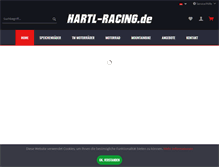 Tablet Screenshot of hartl-racing.de